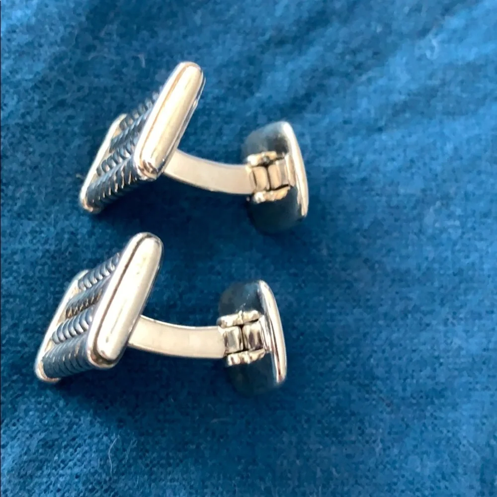 David Yurman Chevron Cufflinks